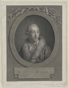 Johann Gotthard Müller von Artist Unknown