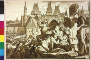 König Maximilian I erobert Wien und die Burg seiner Vorfahren zurück