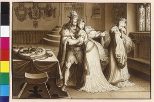 König Ottokar II verstößt seine Frau Margarete und heiratet Kunigunde