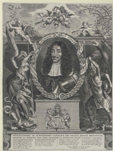 König von England Karl II. von Artist Unknown
