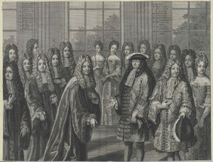 König von Frankreich Ludwig XIV von Artist Unknown