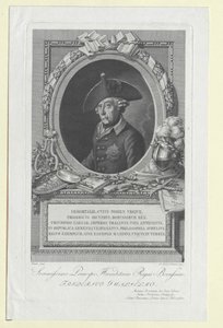 König von Preußen Friedrich II. von Artist Unknown