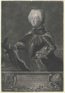 König von Preußen Friedrich II. von Artist Unknown