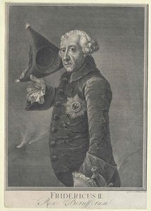 König von Preußen Friedrich II von Artist Unknown