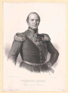 König von Sachsen Friedrich August II