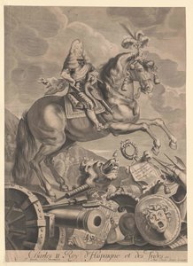 König von Spanien Karl II von Artist Unknown