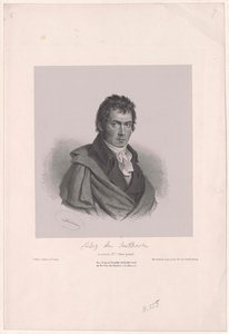 Ludwig van Beethoven von Artist Unknown
