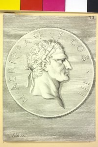 Marcus Vipsanius Agrippa von Artist Unknown
