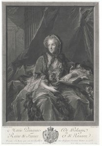 Maria Leszczynska von Artist Unknown