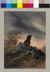 Gefallener österreichischer Soldat von Artist Unknown