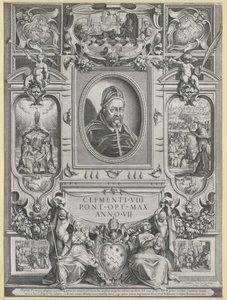 Papst Clemens VIII von Artist Unknown