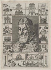 Papst Sixtus V von Artist Unknown