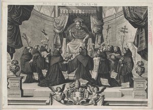 Papst Urban VIII. von Artist Unknown
