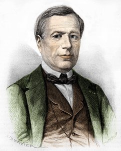 Porträt von Xavier MARMIER Schriftsteller, Dichter, Reisender, Übersetzer der Nordliteratur