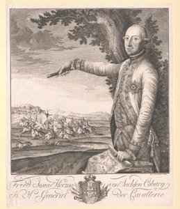 Prinz von Sachsen-Coburg-Saalfeld (1737-1815) Friedrich Josias von Artist Unknown