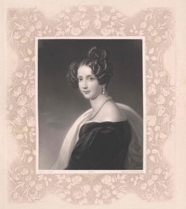 Prinzessin von Bayern Sophie (Druck) von Artist Unknown