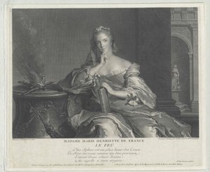 Prinzessin von Frankreich Marie Henriette von Artist Unknown