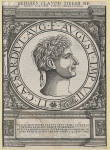 Römischer Kaiser Tiberius von Artist Unknown
