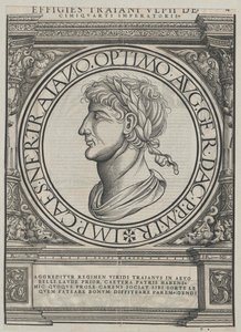 Römischer Kaiser Trajan von Artist Unknown