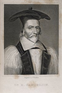 Robert Sanderson (1587-1663). Englischer Theologe und Kasuist. (Stich) von Artist Unknown