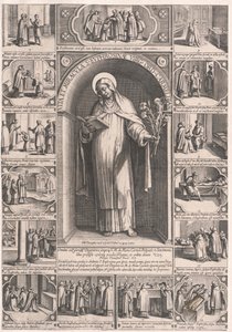 Heilige Euphrosyne von Alexandria von Artist Unknown