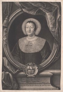 Sibylla Rosina Neubronner (Druck) von Artist Unknown