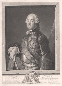 St. Nikolaus Graf Esterházy von Galantha von Artist Unknown