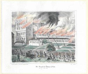 Der Brandstifter des Odeons in Wien am 28. Oktober 1848
