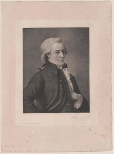 Wolfgang Amadeus Mozart von Artist Unknown