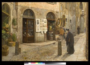 Via San Bernardino alle Ossa in Mailand, Italien, 1912