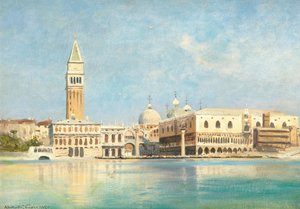 Venedig, Blick auf den Markusplatz