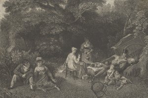 Zigeunerparty, ca. 1830