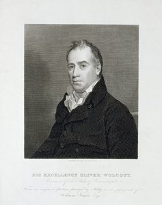 Seine Exzellenz Oliver Wolcott, Gouverneur des Staates Connecticut