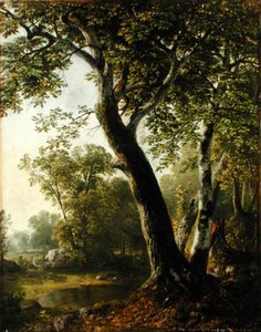 Studie in Marbletown, Ulster County, New York, ca. 1845