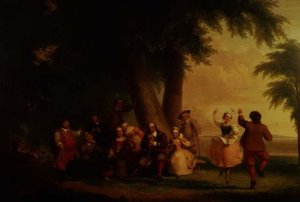 Der Tanz der Batterie in Anwesenheit von Peter Stuyvesant