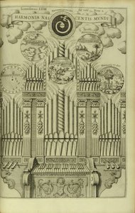 Die Harmonie der Geburt der Welt Harmonia Nascentis Mundi aus Musurgia Universalis