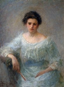Porträt der Gräfin Paolina Faglia, nach 1902 von Attilio Andreoli