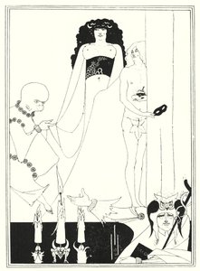 Herodias tritt ein (Gravur) von Aubrey (after) Beardsley