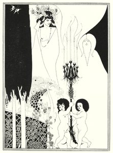 Die Augen des Herodes (Gravur) von Aubrey (after) Beardsley