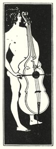 Titelblattornament (Gravur) von Aubrey (after) Beardsley