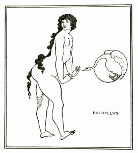 Bathyllus, ca. 1894 von Aubrey Beardsley