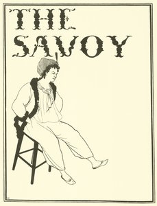 Cover-Design, The Savoy von Aubrey Beardsley