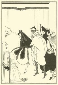 Der Tod von Pierrot von Aubrey Beardsley