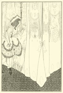 Der Traum aus Der Lockenraub von Aubrey Beardsley