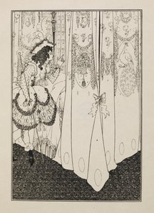 Der Traum aus einem Buch mit fünfzig Zeichnungen von Aubrey Beardsley