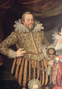 Moritz der Gelehrte und seine Familie (Detail)