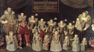 Moritz der Gelehrte und seine Familie