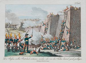 Die Belagerung der Festung Rutschuk, um 1830