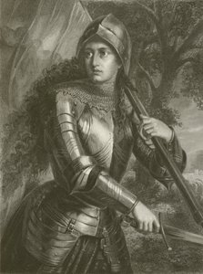 Johanna (Gravur) von August Friedrich Pecht