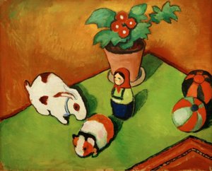 Walterchens Spielsachen von August Macke